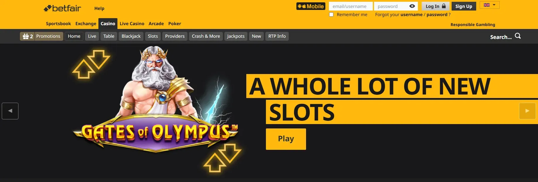 Betfair Casino
