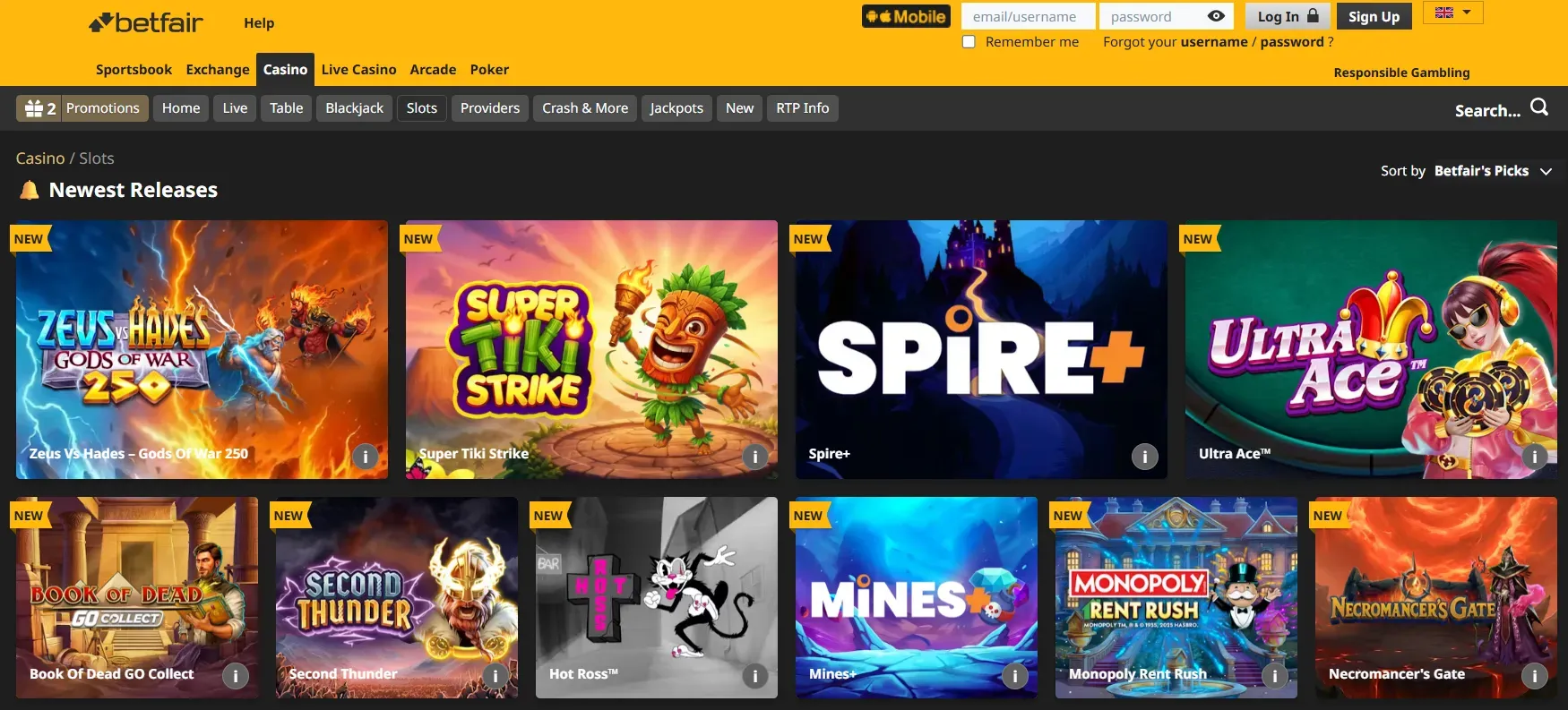Betfair Casino Betfair Casino